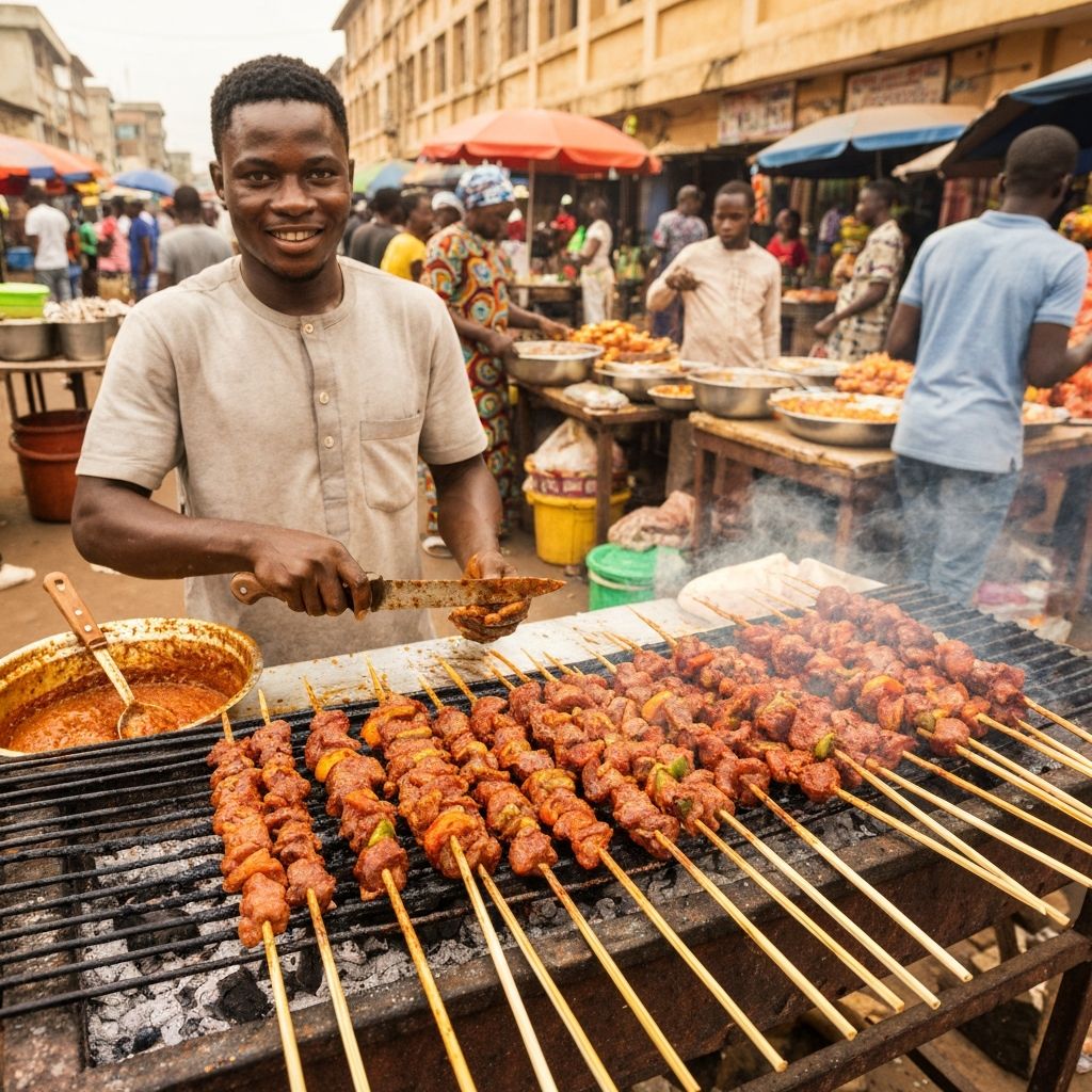 Suya Skewers